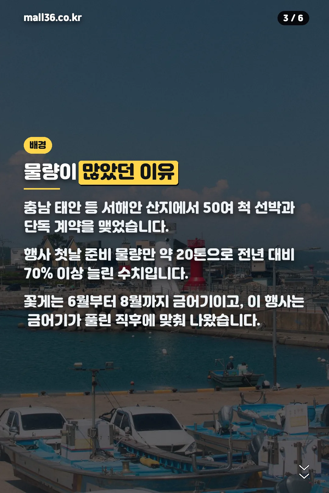 물량 확보 배경