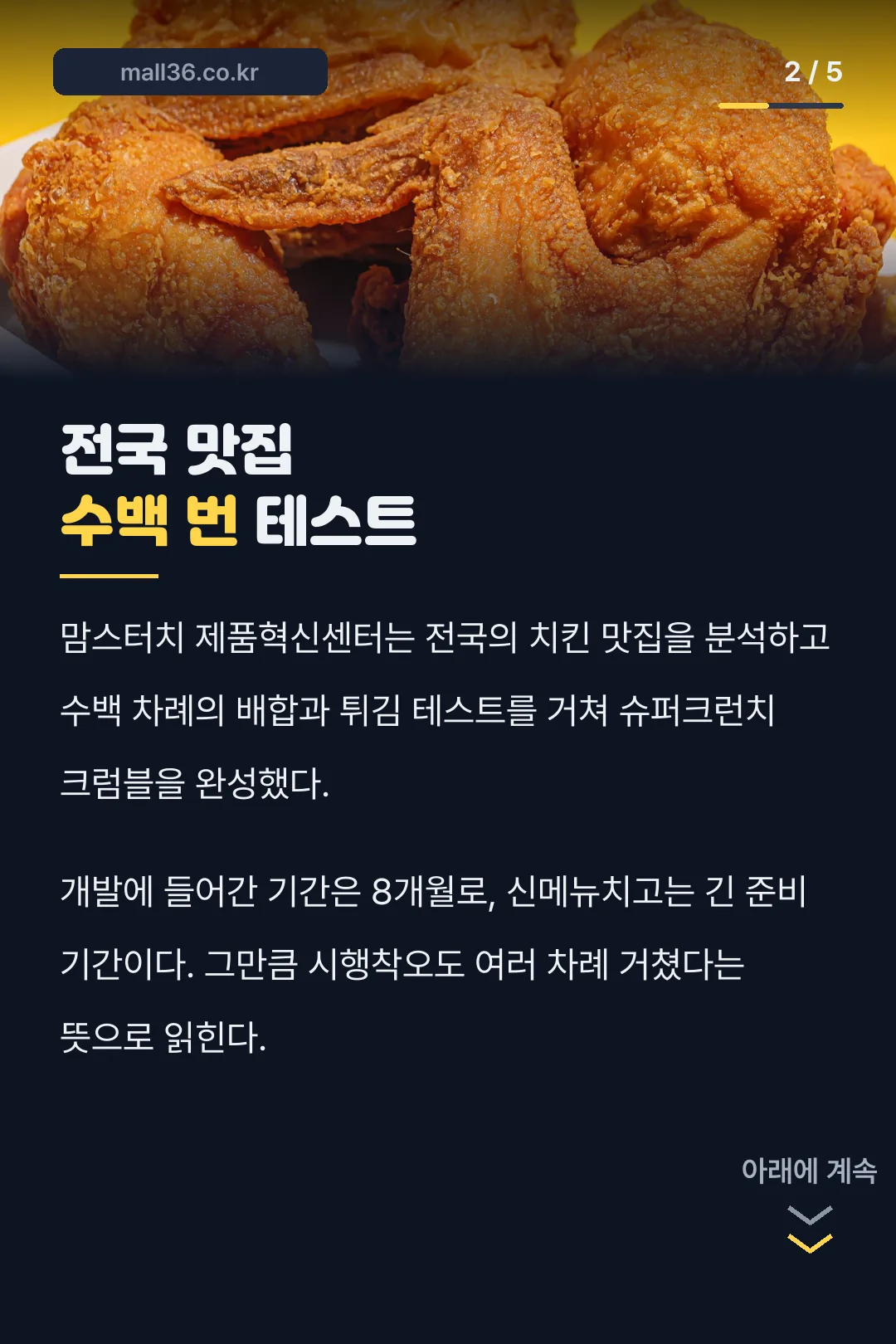 개발 비하인드 8개월